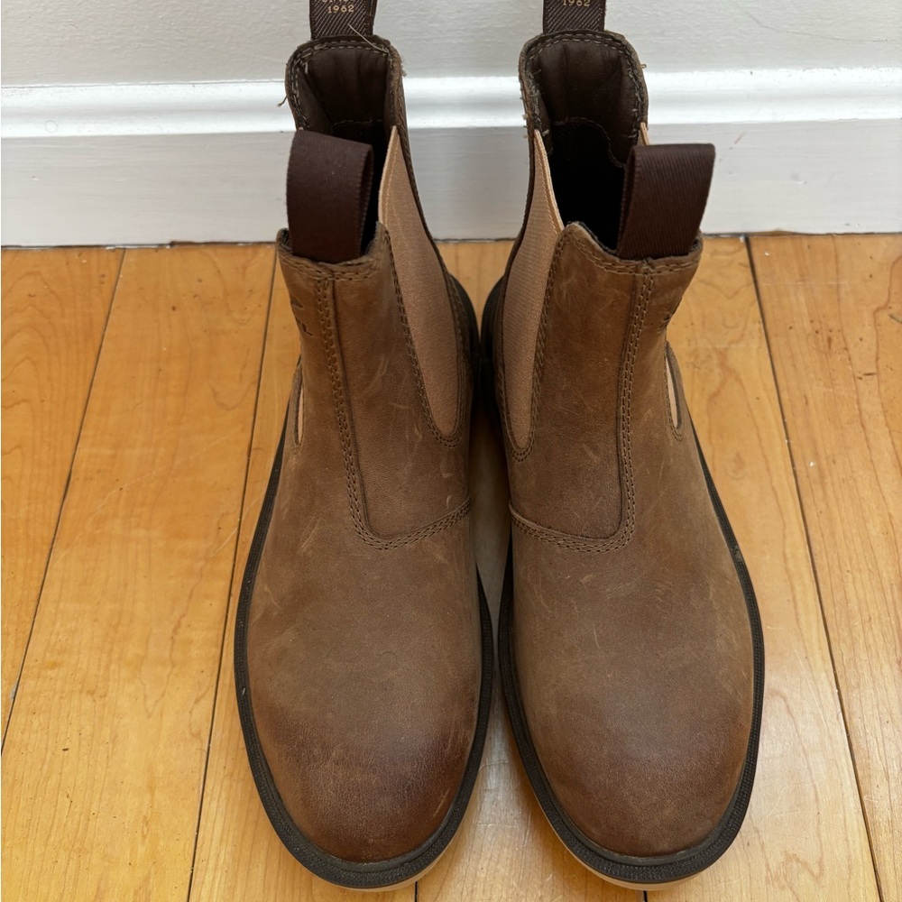 Sorel Brown Chelsea Slip-On Boots - Picture 2 of 4